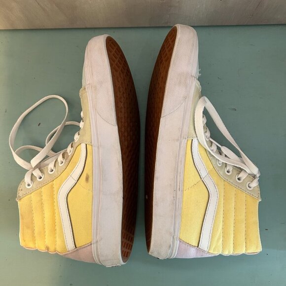 Vans Sk8-Hi Pastel Color Block Shoe Women's Size 7 Hi Top Skater Fashion Sneaker - Picture 7 of 12